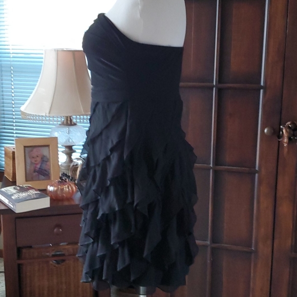 Black strapless dress - Picture 4 of 5